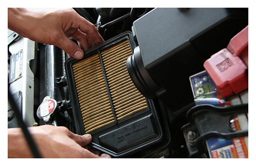 Air filter replacement