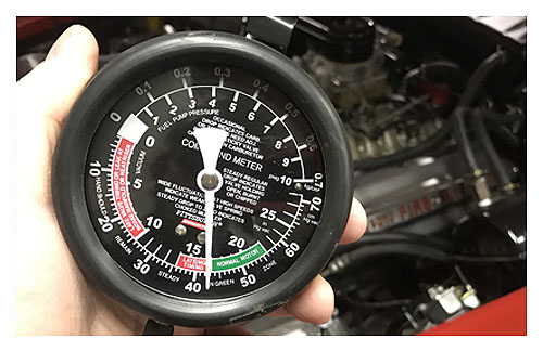 Engine Vacuum Testing